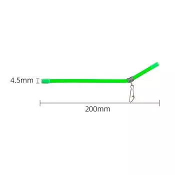 3 г/шт. стрела, препятствующая спутыванию 5 шт., светящаяся стрела, препятствующая спутыванию