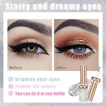 3 г универсальные моно жидкие тени для век, водостойкий макияж глаз, универсальные высокопигментированные жидкие тени для век для женщин белый