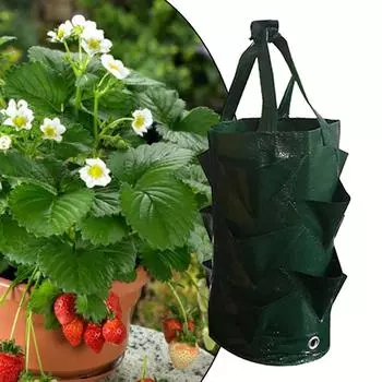3 галлона мешки для посадки овощей складной сеялка для выращивания клубники мешок для выращивания томатов овощи картофельный сад оранжевый