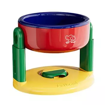 3 Gear Height Adjustable Cat Drinking Feeding Bowl Suction Cup Type Cat Bowl with Stand Household