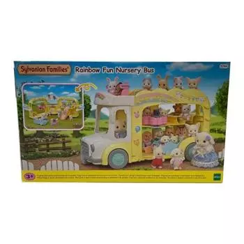 3-х этажный автобус детский сад «Солнечный замок» (5744), Популярная в Корее семья Sylvanian