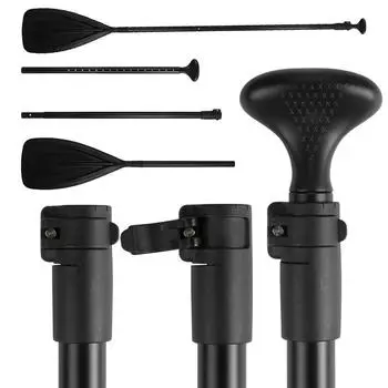 3-х компонентное съемное весло для SUP-серфинга, регулируемая длина, одностороннее весло из алюминиевого сплава, одностороннее весло для водных видов спорта на открытом воздухе