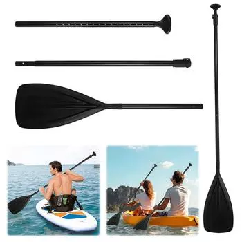 3-х компонентное съемное весло для SUP-серфинга, регулируемая длина, одностороннее весло из алюминиевого сплава, одностороннее весло для водных видов спорта на открытом воздухе