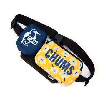 3-х местный мешок для тела из нейлона, один размер, цветочный сад [Chums] [CH60-3457]