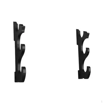 3-х уровневая подставка для самурайского меча без оборудования, украшение для комнаты, держатель танто для вакидзаси Black