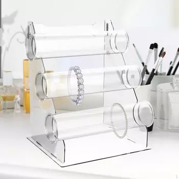 3-х уровневая стойка для держателя дисплея с повязкой на голову, счетчик реквизита, органайзер для ювелирных украшений