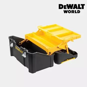 3-х уровневый складной ящик для инструментов Stanley, ящик для инструментов, органайзер, ящик для хранения, ящик для инструментов STST83397 1