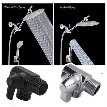 3-ходовой латунный держатель душа, переключатель для душа, полированный хромированный смеситель, переключатель для душа, хромированная поверхность