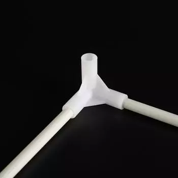 3-ходовой тройник 8 мм/8,5 мм угловой фитинг из полиэтилена, прямоугольный тройник, хорошая прочность, простота соединения