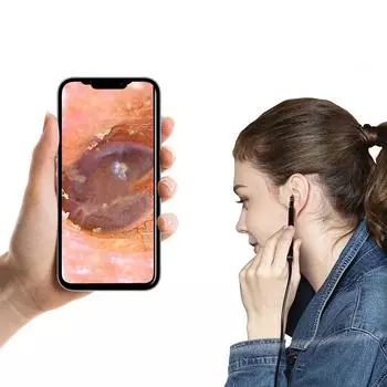 3 в 1 Автомобильный промышленный эндоскоп 720P пикселей IP67 водонепроницаемый универсальный инструмент для автодиагностики 6 светодиодов визуальная камера инструменты для ремонта чёрный