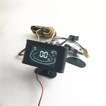 3 in 1 Car Water Temperature + Oil Pressure + Voltmeter Voltage Gauge w/Sensors