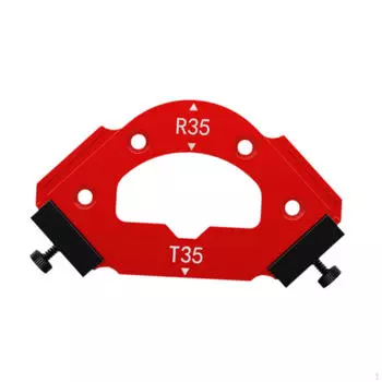 3 in 1 Curve Angle Positioning Template for Corner Jig Router, Essential Woodwork Tool Carpentry R35