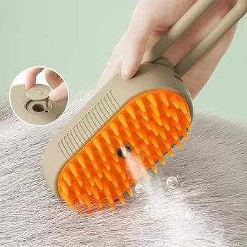 3 in 1 Dog Grooming Cats Pet For Dogs Steam Brush Spray Massage Pets Dogs Accessories Comb Puppy Supplies Products Home Garden