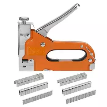 3 in 1 Manual Nail Gun Stapler Staple Carpenter s Nail Gun Tool for Home/DIY for Wood Stainless Steel Metal Carpentry Hand Tool