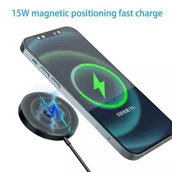 3 in 1 Wireless Charger Magnetic Fast Charging Dock Stand Phone Watch Headset Charger for iPhone 13 12 for Airpods for IWatch белый