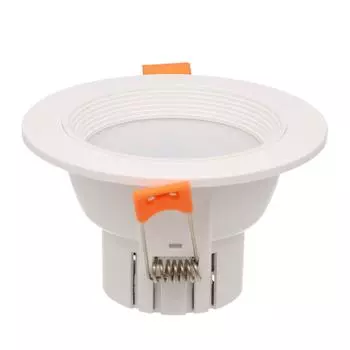 3-inch 7W Induction Lamp LED Motion Sensor Downlight Ceiling Light for Home Office Hallway Balcony Washroom Elevator Warehouse белый