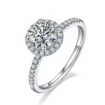 3-каратное кольцо с муассанитом для женщин, стерлинговое серебро 925 пробы с позолотой 18 карат, кольцо Eternity Promise, обручальные свадебные украшения 5