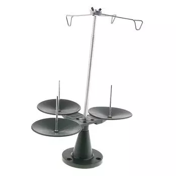 3 катушки для швейной машины, держатель ниток, подставка, органайзер для вышивки, инструменты 278 x 278 x 320mm серебряный