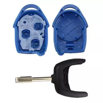 3 кнопки автомобильный брелок чехол замена удаленного чехла подходит для Ford Transit 2005-2015