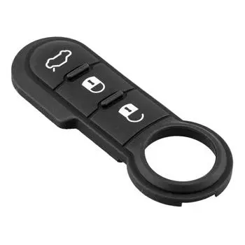 # 3 кнопки откидной дистанционный ключ кожа дистанционный ключ автомобиля панель для Fiat 500 Panda Abarth Pun