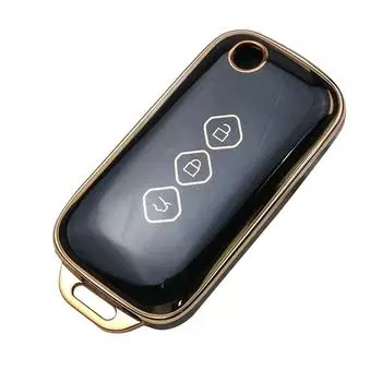 3 кнопки Tpu флип автомобильный пульт дистанционного ключа чехол чехол держатель для Wuling Star 2024 аксессуары для салона автомобиля CHINA