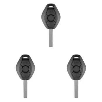 3 кнопки удаленного автомобильного брелока чехол сменный чехол для BMW E81 E46 E39 E60