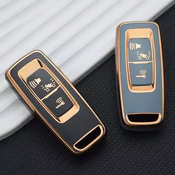 3-кнопочный ТПУ мотоциклетный пульт дистанционного управления, чехол для ключей для Honda PCX 160 125 PCX125 PCX160 VISION SH350 ADV 150 350, крышка 2021 2022, аксессуары Key Case белый