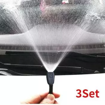 3 компл., насадка для мытья лобового стекла автомобиля, насадка для распыления воды, подходит для Renault Dacia Duster Logan Sandero Stepway Lodgy для Subaru Forester 3set