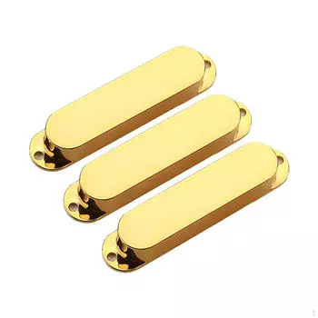 3 комплекта чехлов для звукоснимателей Single Coil для легкой установки и снятия деталей гитары золотой