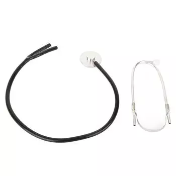 3 комплекта медицинского стетоскопа с прозрачной передачей, кардиологического стетоскопа из алюминиевого сплава для A