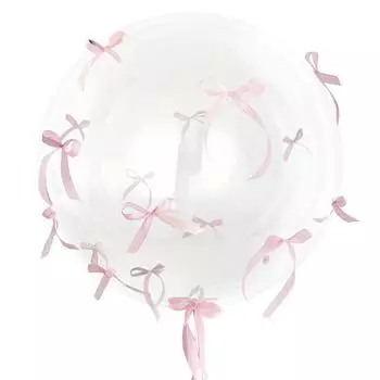 3 комплекта розовых бантов на День святого Валентина, реквизит для фотосъемки, плавающий воздушный шар на день рождения, свадьбу, вечеринку, латекс, помолвку