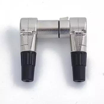 3-контактный прямоугольный разъем Xlr «папа» и «мама» для микрофона, разъем аудиокабеля