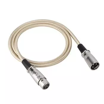 3-контактный XLR-штекер на XLR-гнездо микрофонный кабель или шнур провод 1 метр 3,3 фута