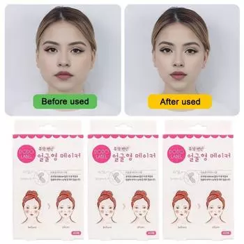 3 коробки ленты для подтяжки лица, невидимый пластырь для подтяжки лица, 8-часовой эффект, пластырь для похудения лица, водонепроницаемая дышащая наклейка для мгновенной подтяжки лица A