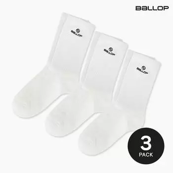 3 коротких носочка с логотипом Balop, BA05030003_3-7000019734 S