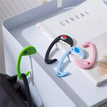 3 кухонных аксессуара, кухонный органайзер и место для хранения, органайзер для кухонной столешницы, крючок для школьного ранца, артефакт для подвешивания сумки на боковую часть парты ученика чёрный