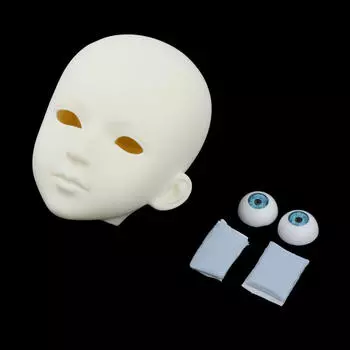 /3 Кукольные части тела diy Custom Head Eyes Brown Eyes