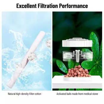 3 л Увлажнитель воздуха с большой емкостью и тремя насадками, мощный настольный увлажнитель воздуха для растений белый