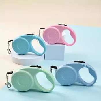 3 м 5 м поводок для собак средних и маленьких собак для прогулок на открытом воздухе для щенков прочный прочный выдвижной нейлоновый канат для йорков, корги, зоотовары 3M серый