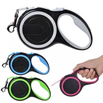 3 м 8 м поводок из нейлона для собак маленьких, средних и больших собак, кошек, прочный, выдвижной, прочный, для домашних животных, принадлежности для французских бульдогов и мопсов 5m - 20 kg