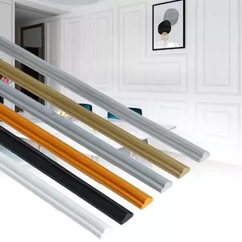 3 м противостолкновительная молдинговая полоса потолочный плинтус декоративная линия плинтус настенная отделка линии украшения дома ПВХ фон 1.7cm