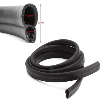 3 метра резиновая уплотнительная полоса кромка двери автомобиля багажника U-образный канал уплотнитель