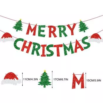 3 метра рождественские баннеры Рождественский баннер-гирлянда Рождественский декор для дома рождественские украшения Рождественский декор Новый год 6 White snowflakes