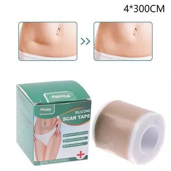 3 метра/рулон силиконовый пластырь для рубцов силиконовая лента для рубцов рулон самоклеящаяся лента для удаления рубцов