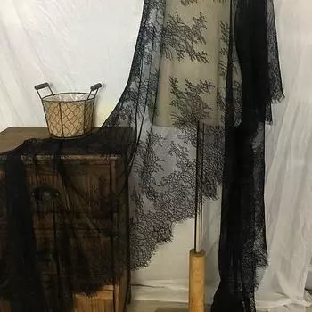 3 метра, сетка для ресниц, кружевная отделка ресниц, кружевная юбка, аксессуары для детской одежды, украшение для дома, свадебное кружево