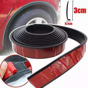 3 метра, универсальное автомобильное крыло, расширяющее колесо, защита для бровей, расширитель арки, молдинговая отделка, корпус для кемпера, уплотнительная полоса, сделай сам, защита от царапин 3meter