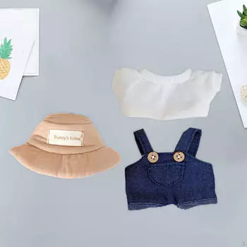 3 мини-6-дюймовых куклы, одежда, шляпа, милый костюм для детей 57 810 лет