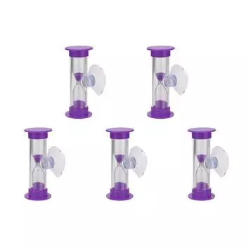 3 Minute Perfect Gift песочные часы на присоске для детей и взрослых (фиолетовый)