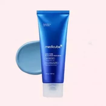 [3-минутное очищение пор] Грязевая маска Medicube Zero Pore Blackhead Mud Pack 100 г, одна штука