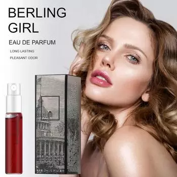 3 мл феромон духи туалетная вода для женщин мужчин распылитель художественная печатная упаковка женский образец стойкие духи Red Butterfly